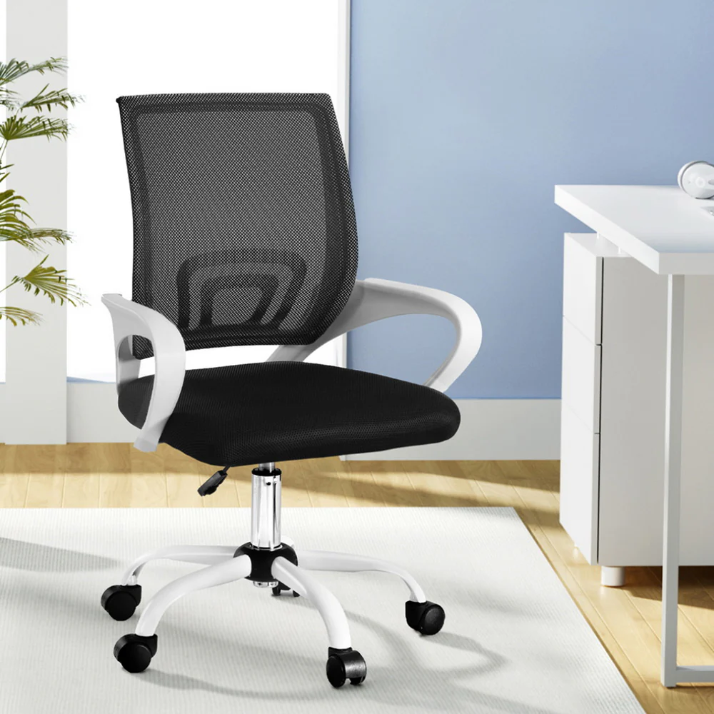 Office Chair Mesh Computer Gaming Desk Chairs Work Study Mid Back - Image 7
