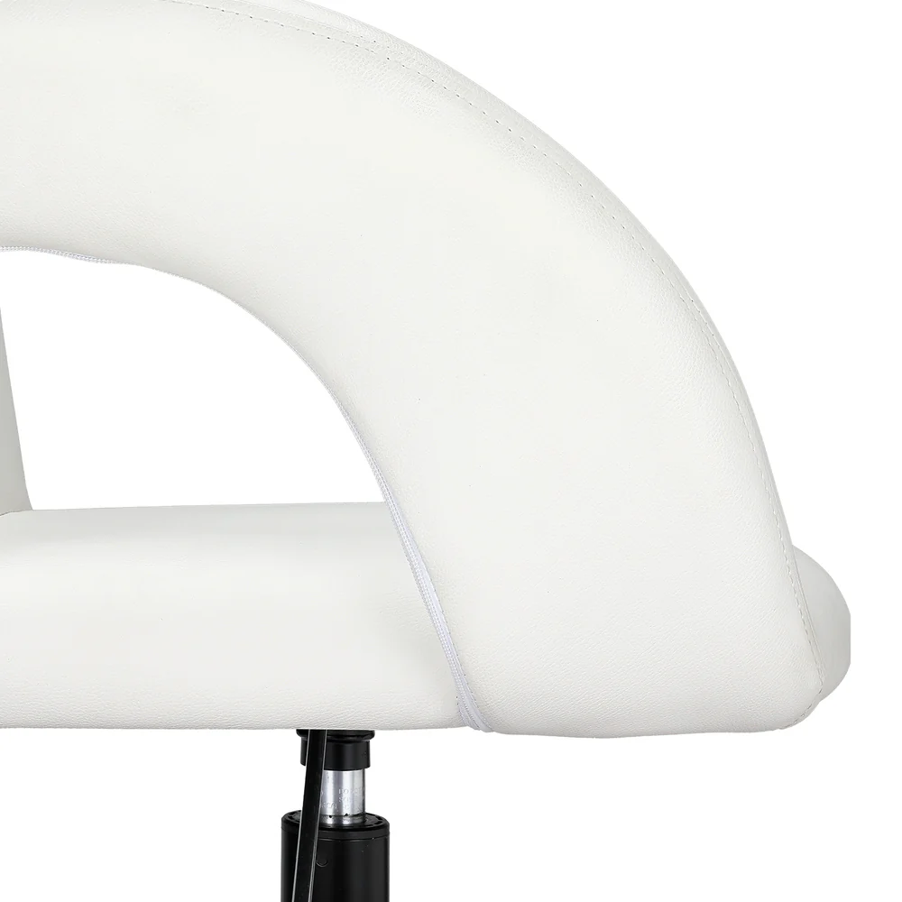 Office Chair Mid Back White - Image 3