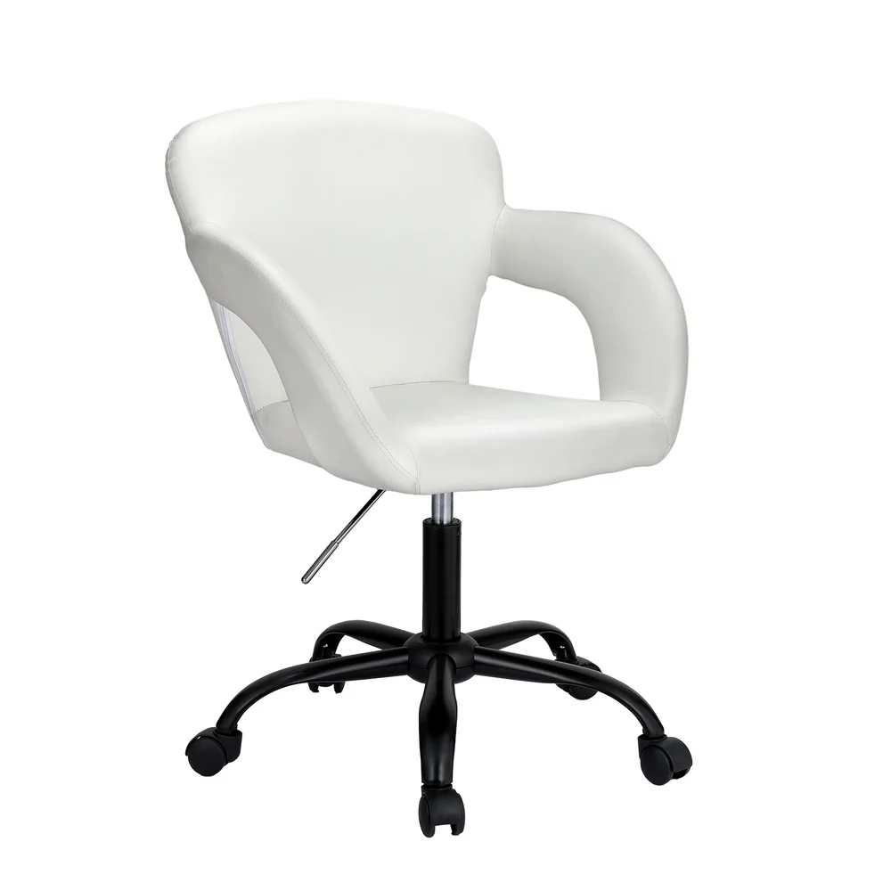 Office Chair Mid Back White - Image 7