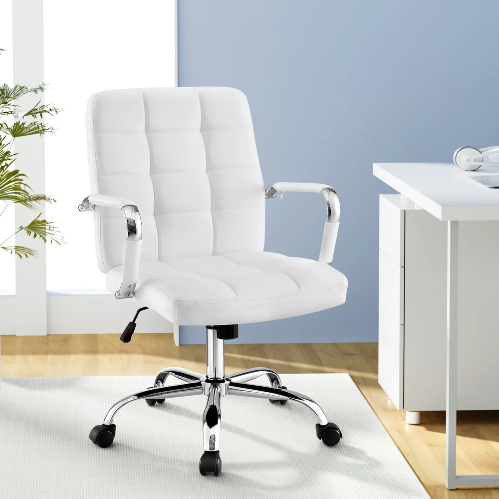 Office Chair Seat PU Work Computer Desk Chairs - Image 7