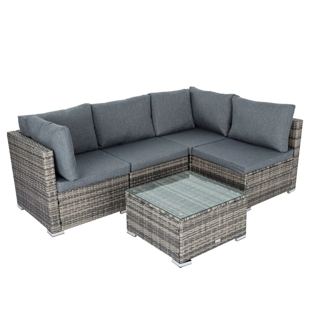 Outdoor Modular Lounge Sofa Bondi -Grey - Image 5