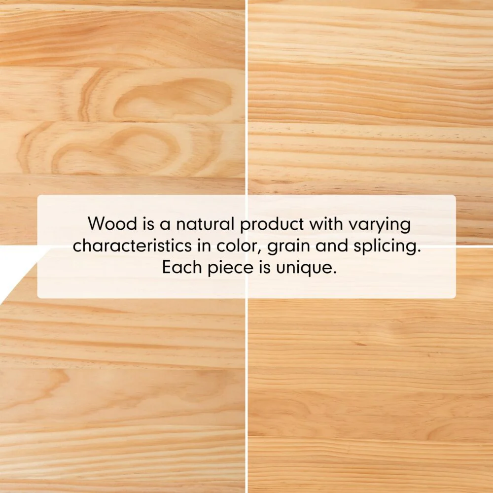Palmer Sleek Silhouette Dining Table - Natural Wood - Image 9