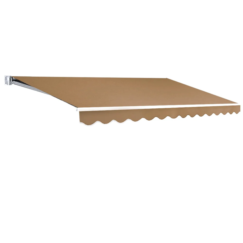 Retractable Folding Arm Awning Manual Sunshade 4Mx2.5M Beige - Image 7