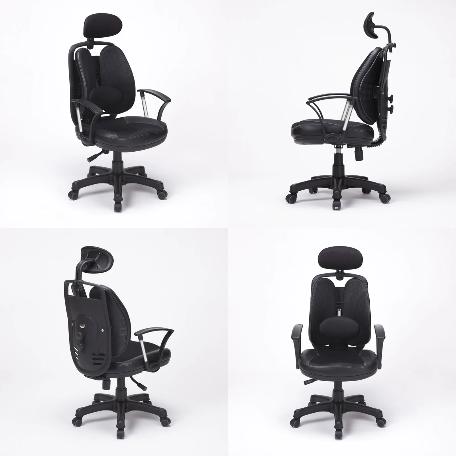 Seoul Ergonomic Office Chair - Black - Image 2