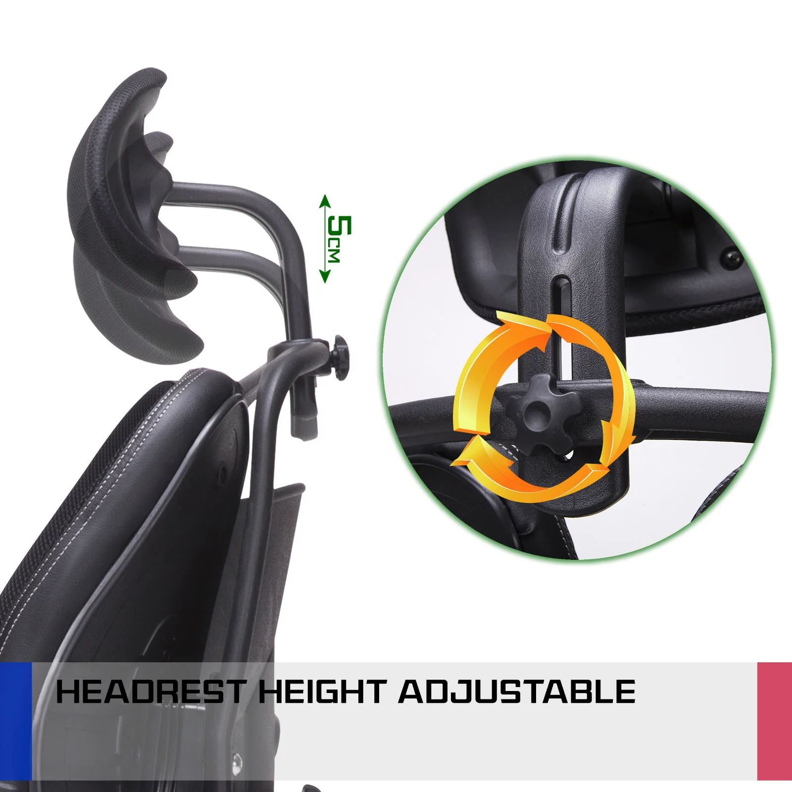 Seoul Ergonomic Office Chair - Black - Image 7
