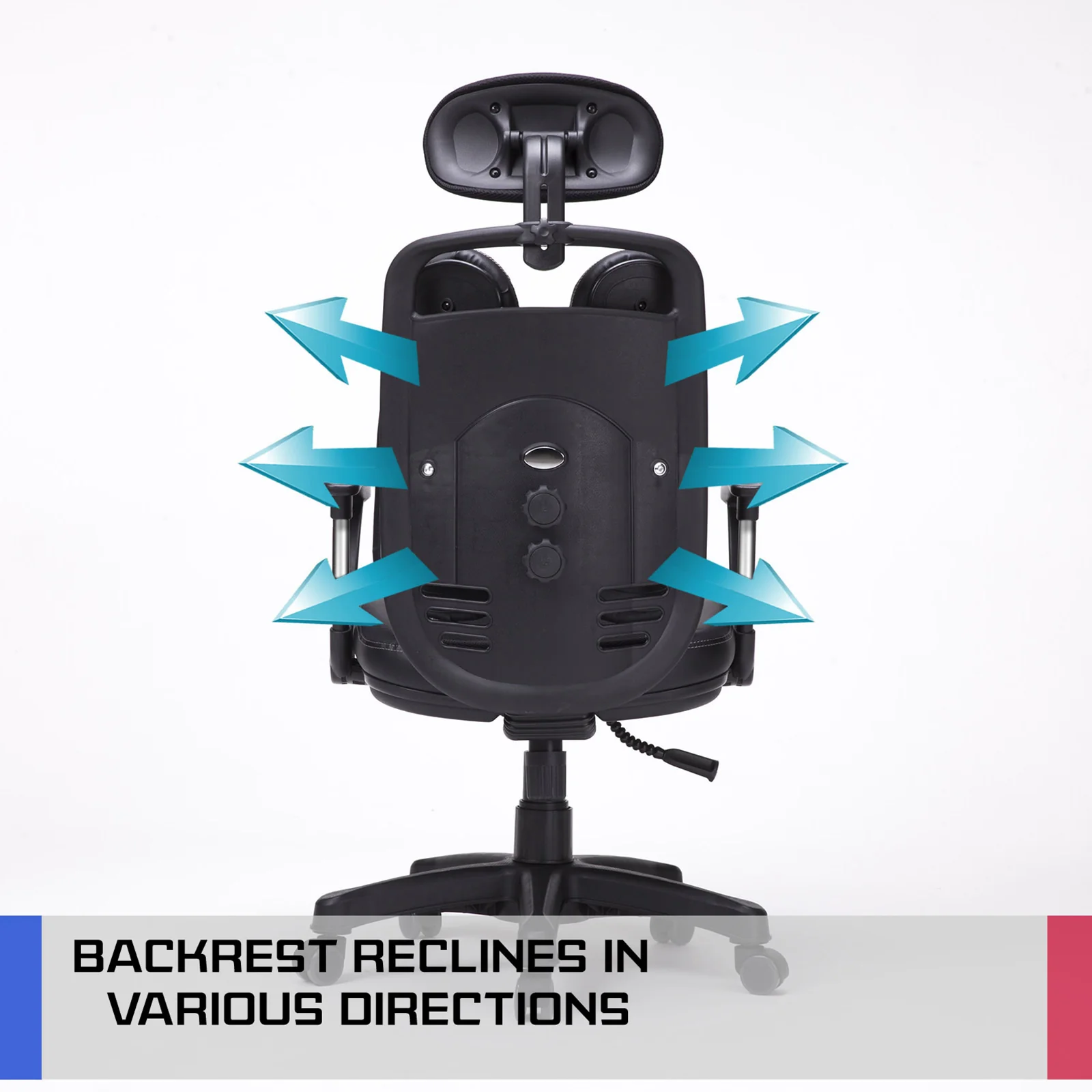 Seoul Ergonomic Office Chair - Black - Image 9