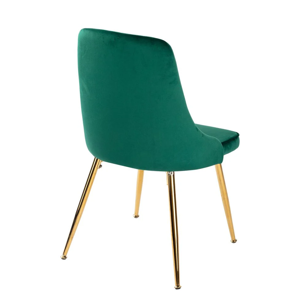 Seraphina Dining Set With 6 Green Velvet Chairs - Image 9