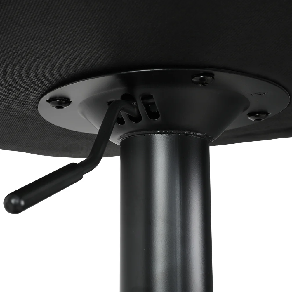 Set of 2 Koby Gas Lift Bar Stools - Black - Image 3