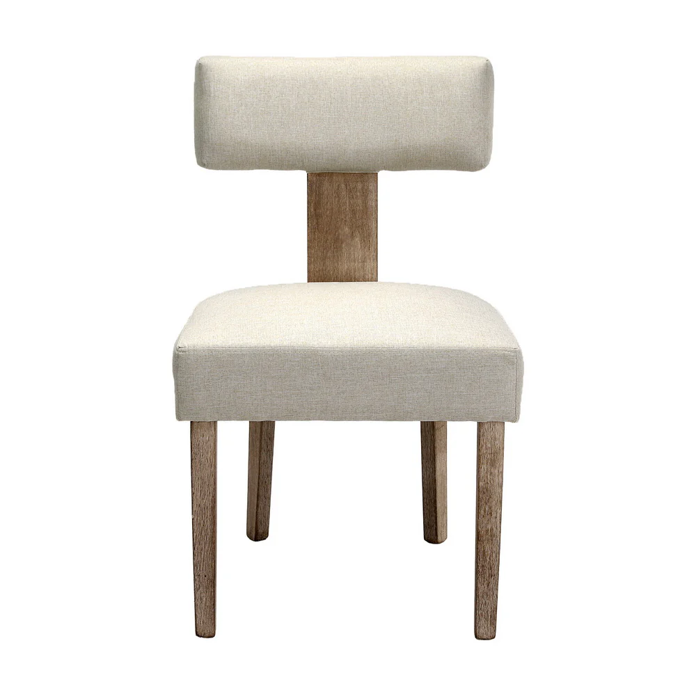 Set of 2 Milford Dining Chairs Beige - Image 3