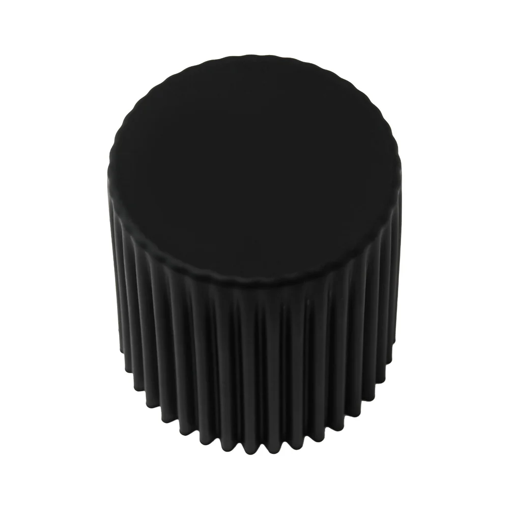 Set of 4 Cupcake Bar Stools Stackable Foot Stools Black - Image 3