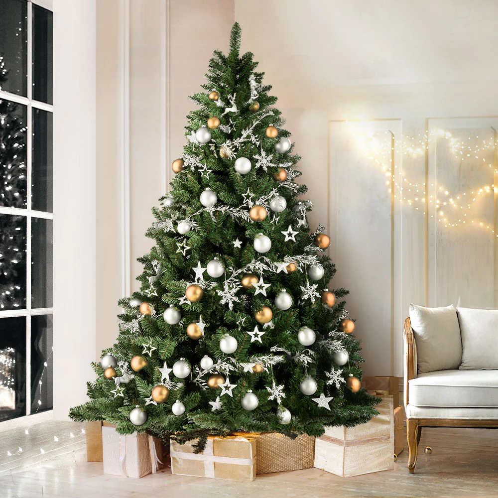6FT / 1.8M Green Christmas Tree – 800 Tips – Sparse Design - Image 8