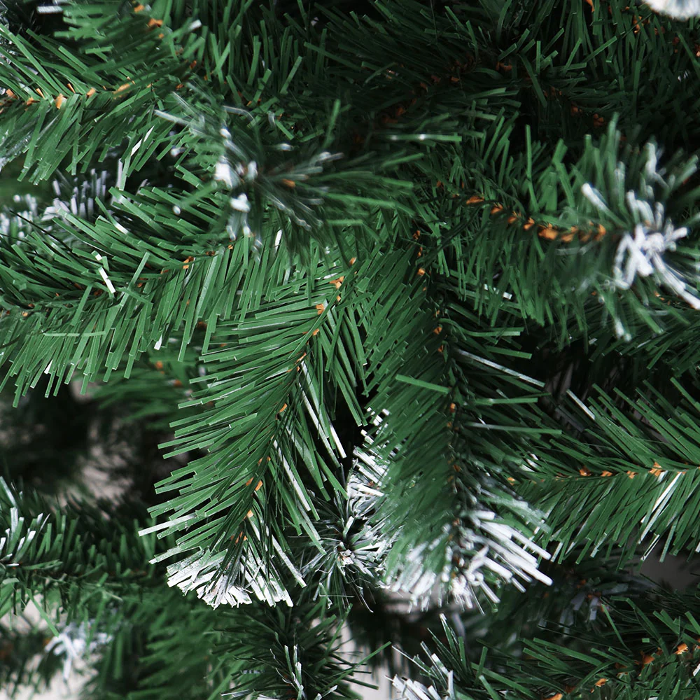 6FT / 1.8M Snowy Christmas Tree – 800 Tips - Sparse Design - Image 3