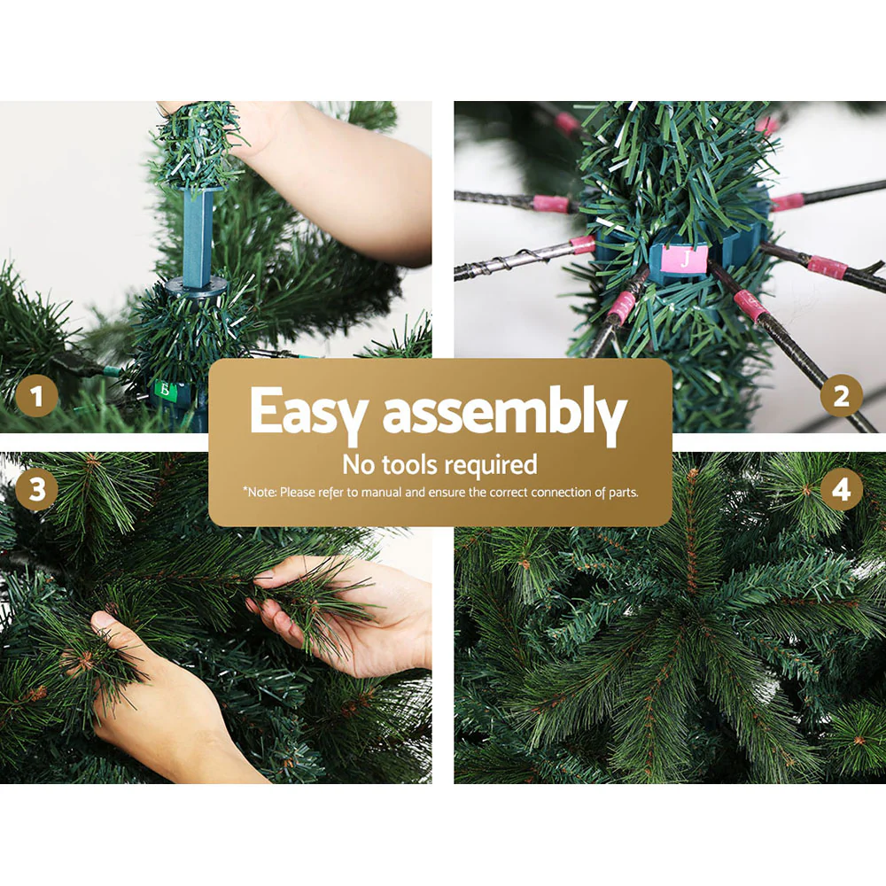 6FT / 1.8M Pine Needle Christmas Tree – 1024 Tips - Image 6