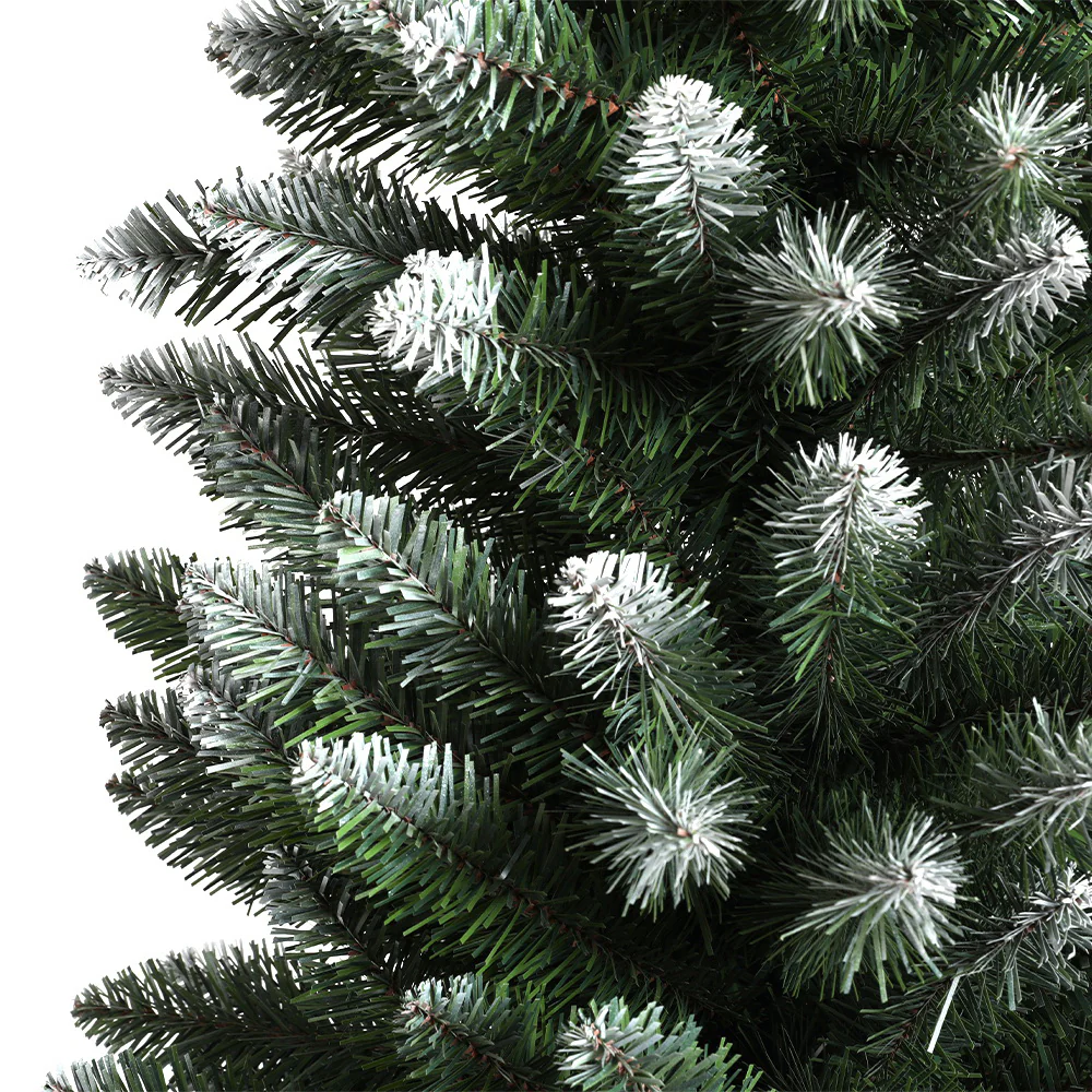 6FT / 1.8M Slim Snow Tipped Christmas Tree – 300 Tips - Image 4