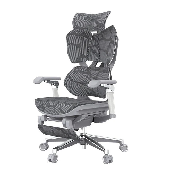 SIHOO X5 Pro Gaming Chair - Grey Mesh - Image 2