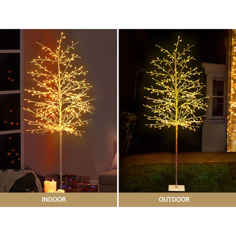 Solar Christmas Tree 2.1M Twigs 480 LED Lights Xmas Tree - Image 6