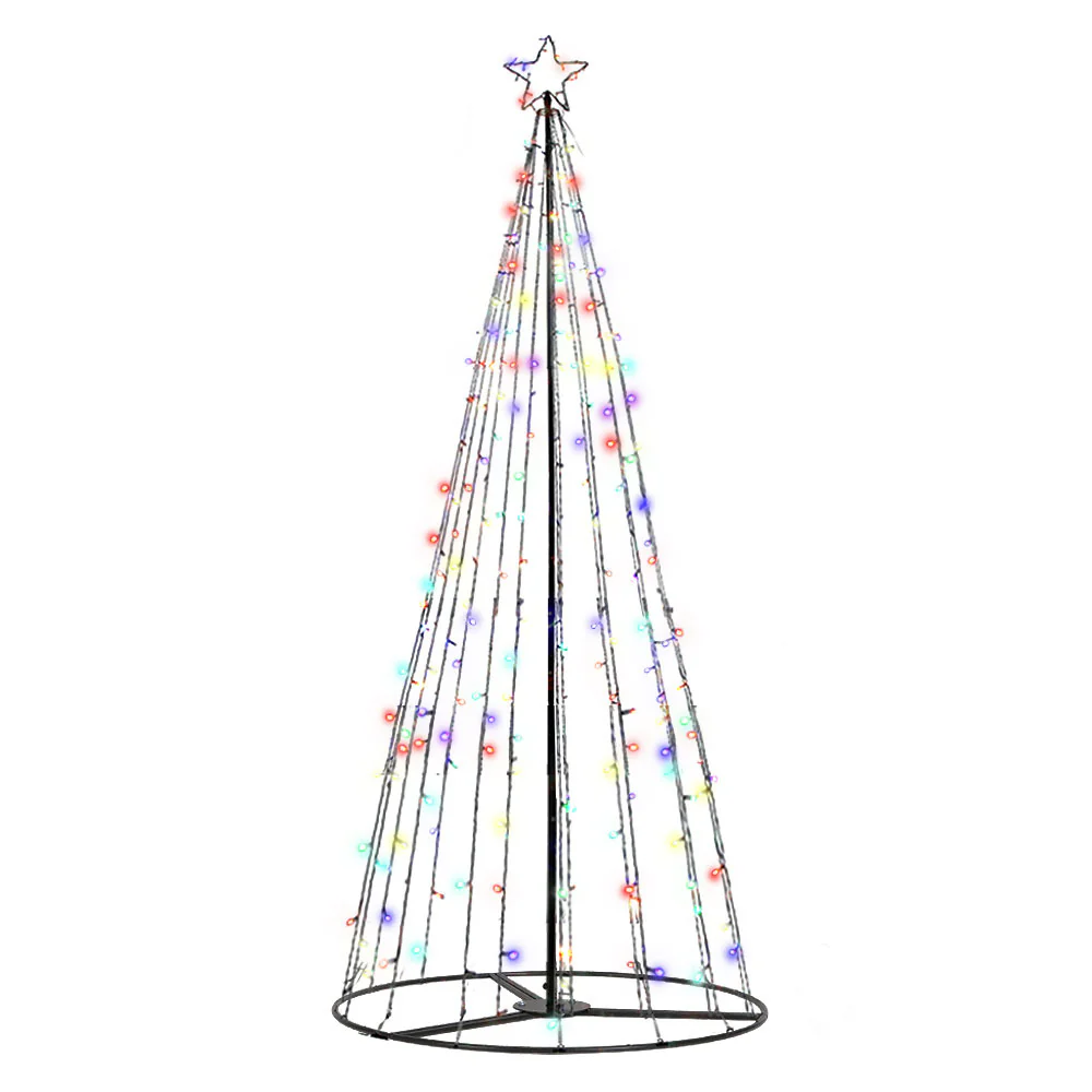Solar Christmas Tree 3.6M 400 LED Xmas Tree Decor 8 Light Modes - Image 3