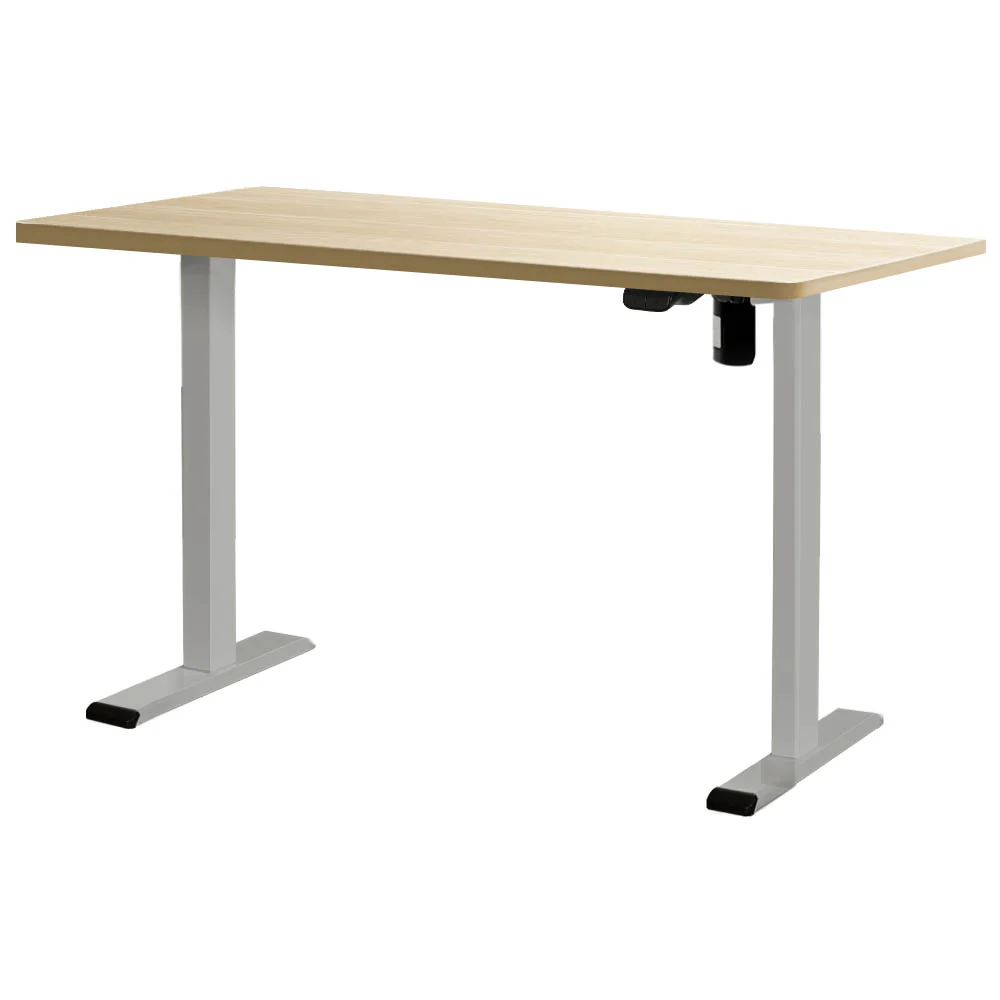 Standing Desk Motorised 120CM White Oak - Image 7