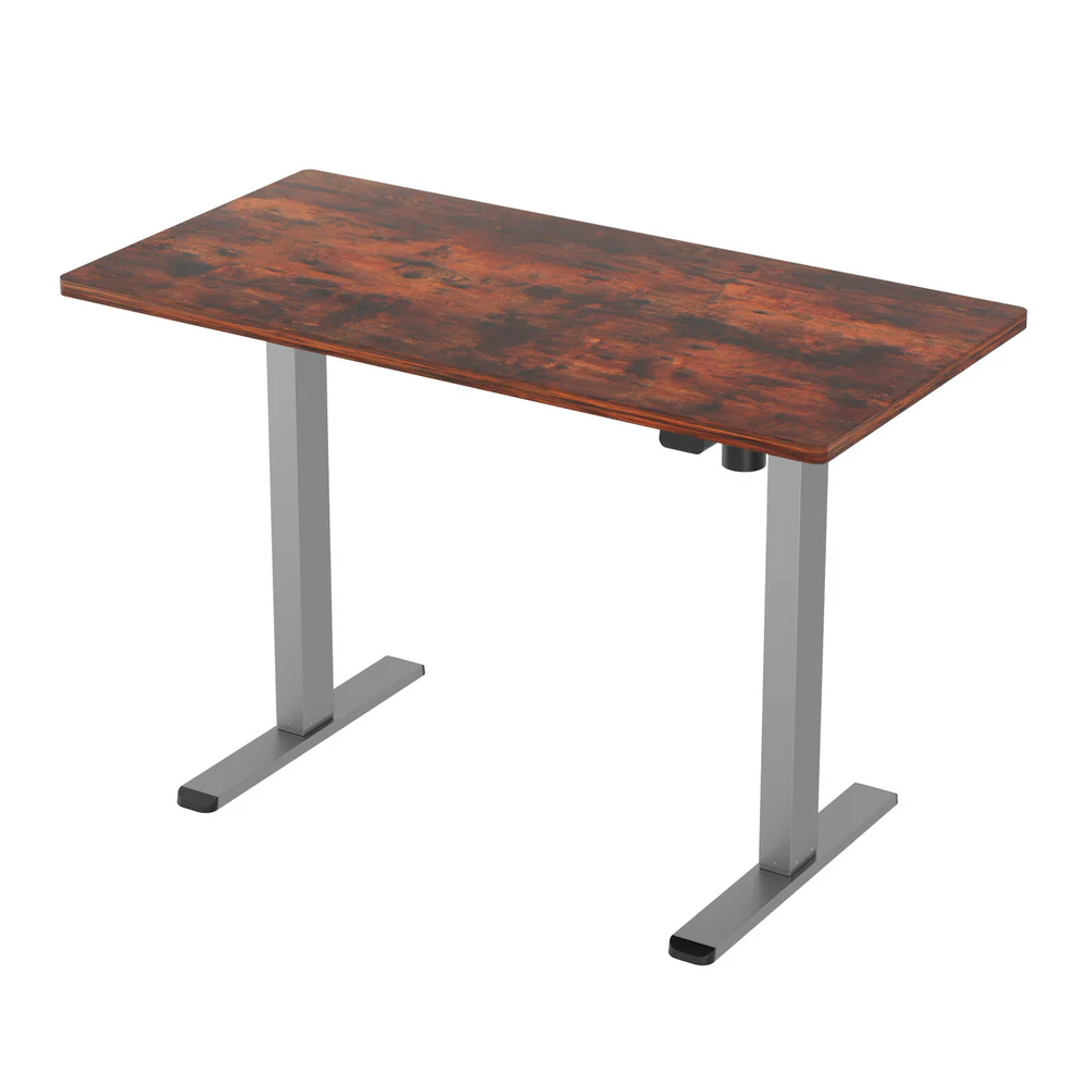 Standing Desk Motorised 140CM Rustic Brown - Image 7