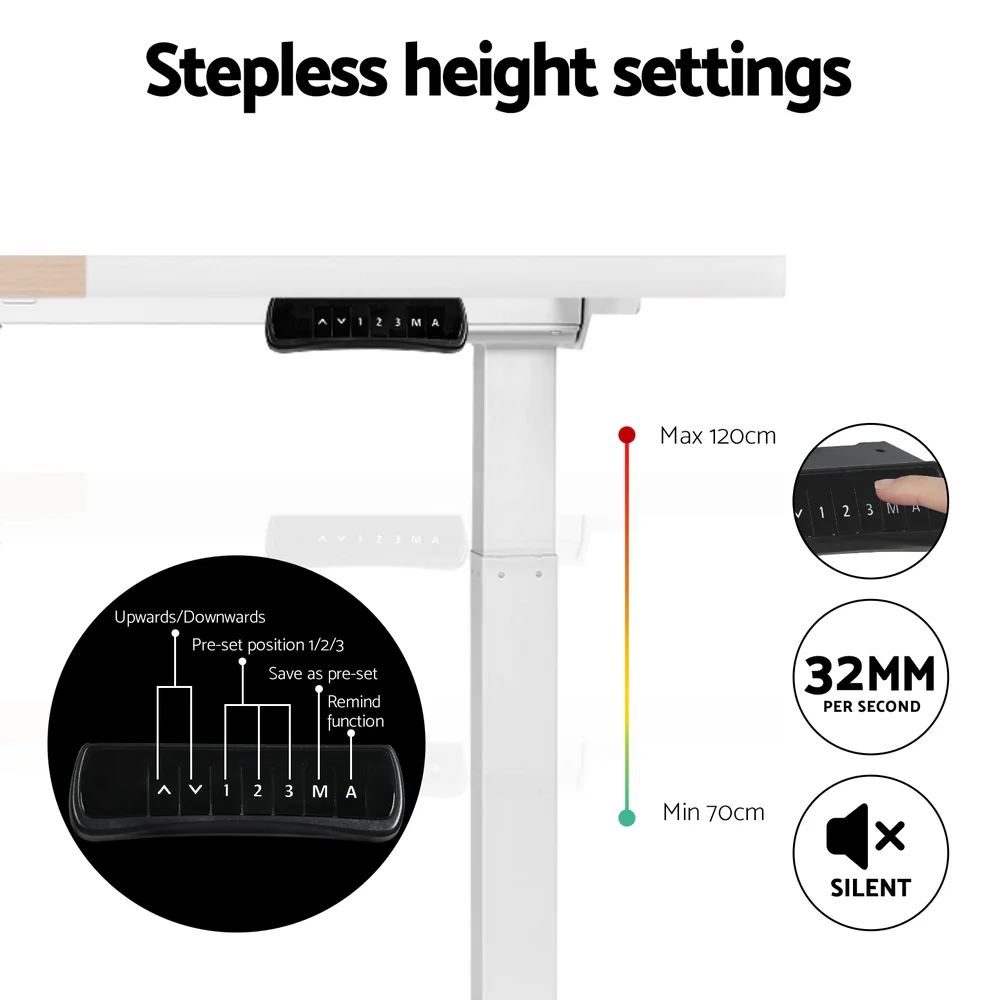 Standing Desk Motorised Dual Motor 120CM - Image 5