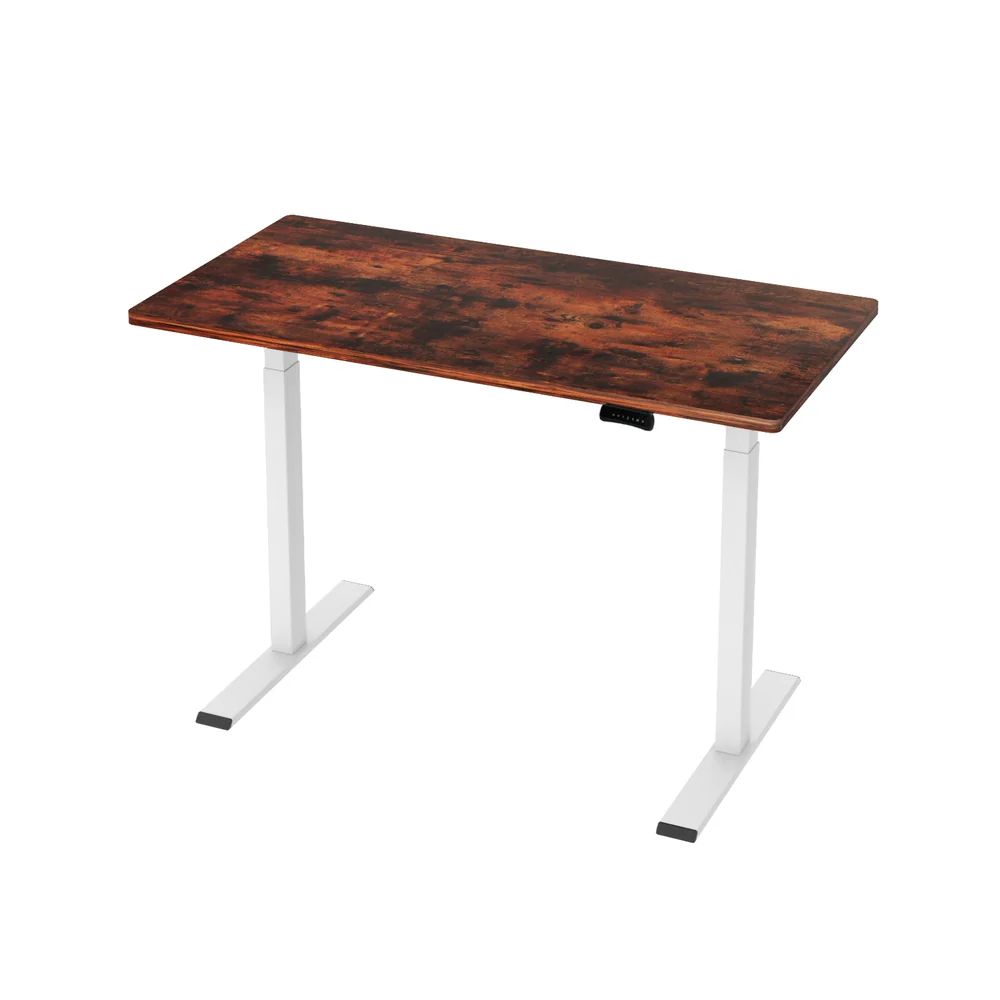 Standing Desk Motorised Dual Motor 120CM Rustic Brwon - Image 7
