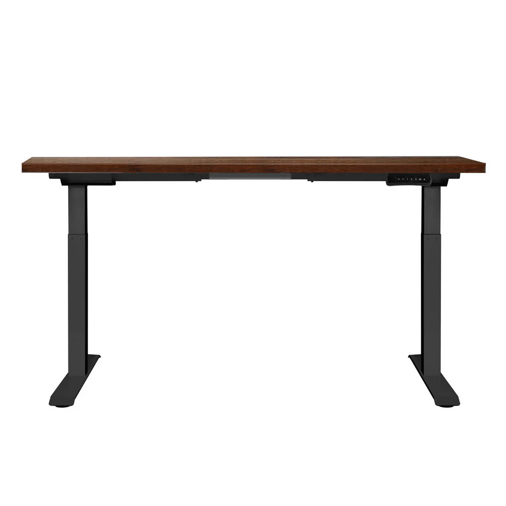 Standing Desk Motorised Dual Motor Rustic Brwon 120CM - Image 3