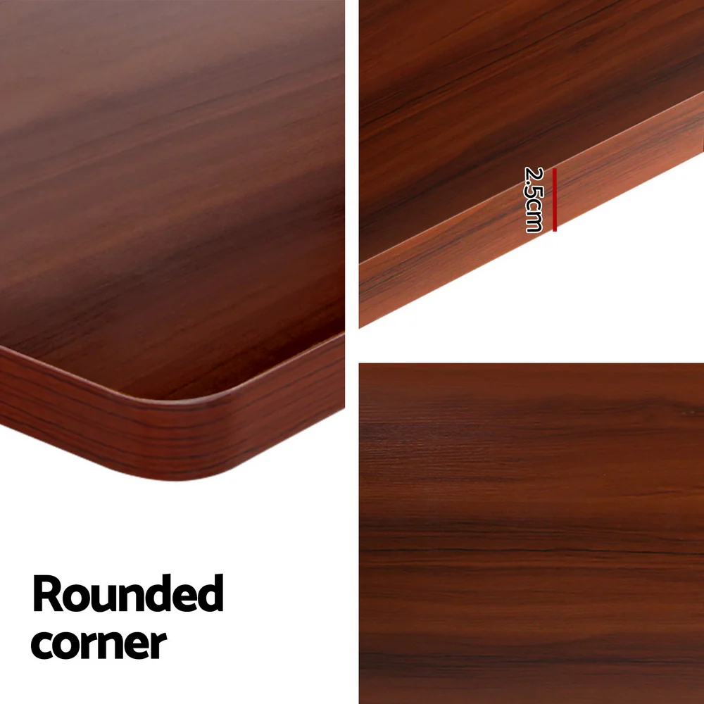 Standing Desk Motorised Dual Motor Walnut 120CM - Image 4