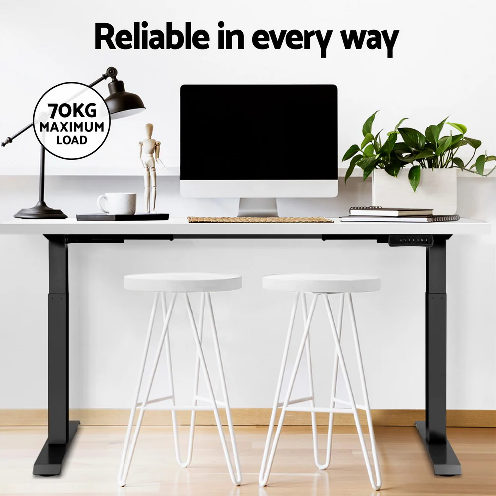 Standing Desk Motorised Dual Motor White 120CM - Image 6