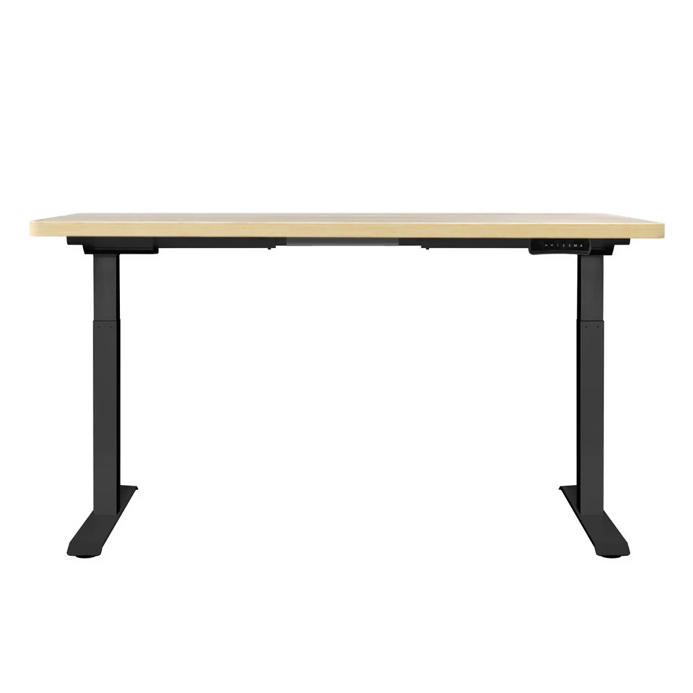 Standing Desk Motorised Dual Motor White Oak 140CM - Image 3