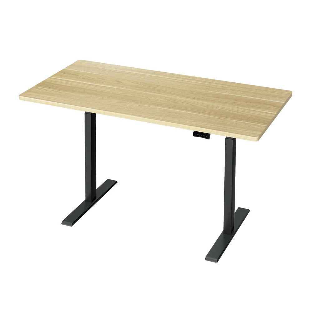 Standing Desk Motorised Dual Motor White Oak 140CM - Image 7