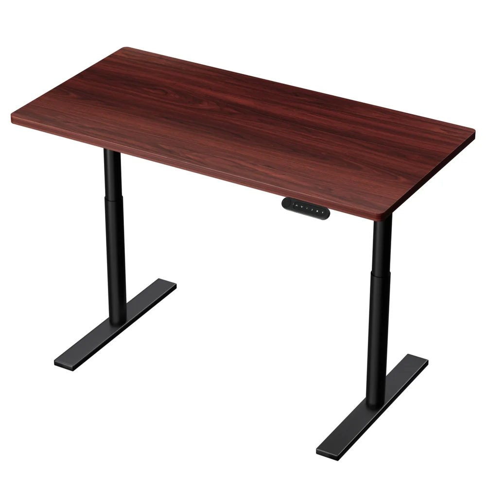 Standing Desk Motorised Electric Dual Motor Walnut 120CM - Image 7