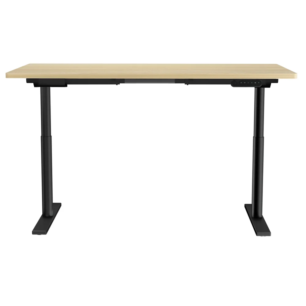 Standing Desk Motorised Electric Dual Motor White Oak 140CM - Image 3