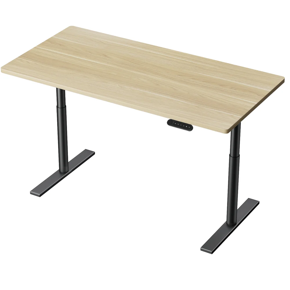 Standing Desk Motorised Electric Dual Motor White Oak 140CM - Image 7