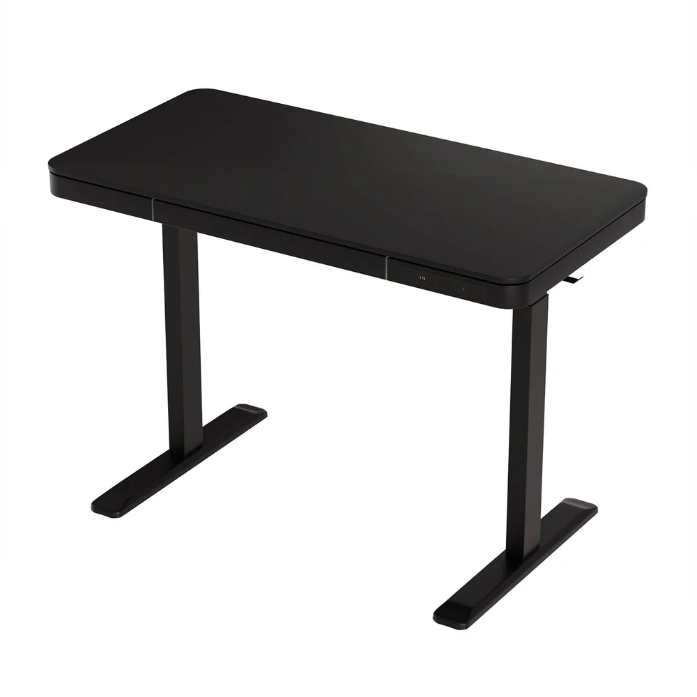 Standing Desk Motorised Electric Motor Drawer 120CM Black - Image 7