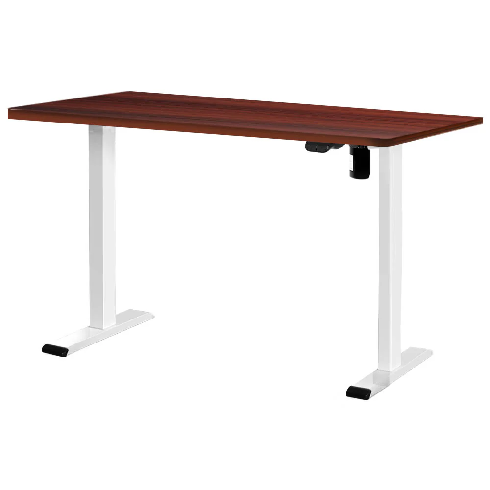Standing Desk Motorised Sit Stand Desks Walnut 120CM - Image 7