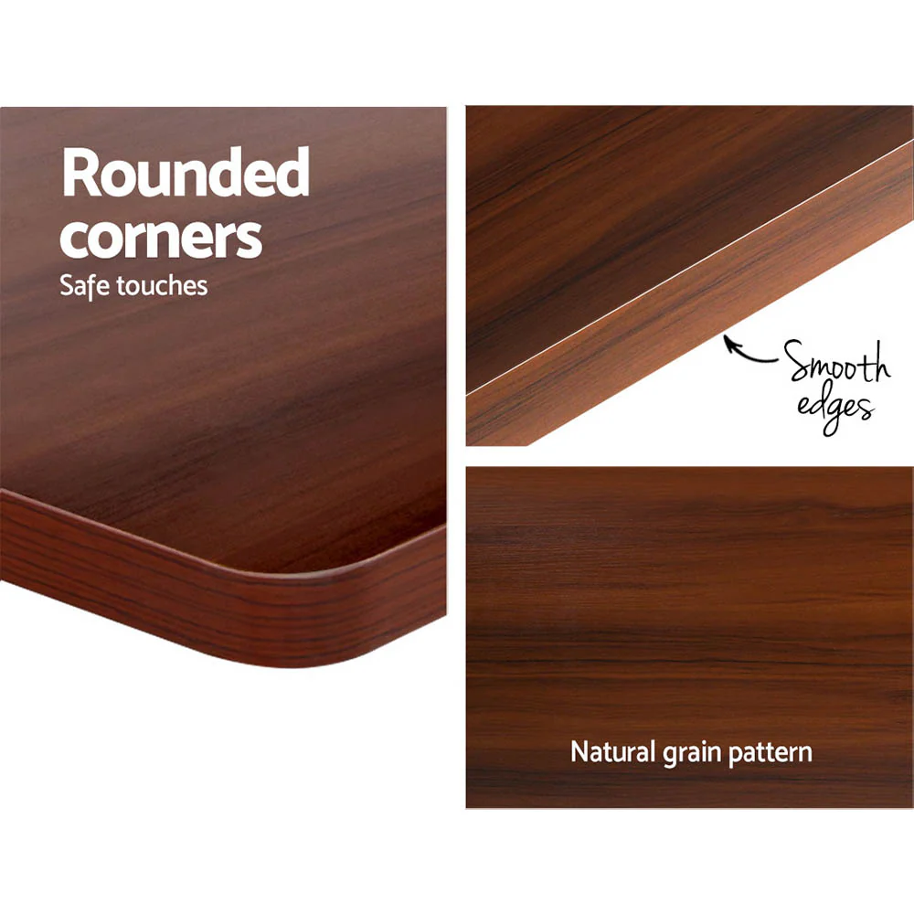 Standing Desk Motorised Walnut 120CM - Image 6