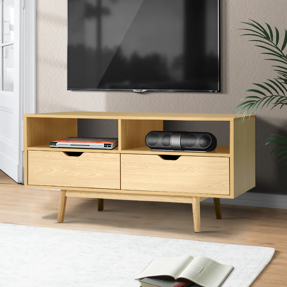 TV Cabinet Entertainment Unit 120cm Pine Ford
