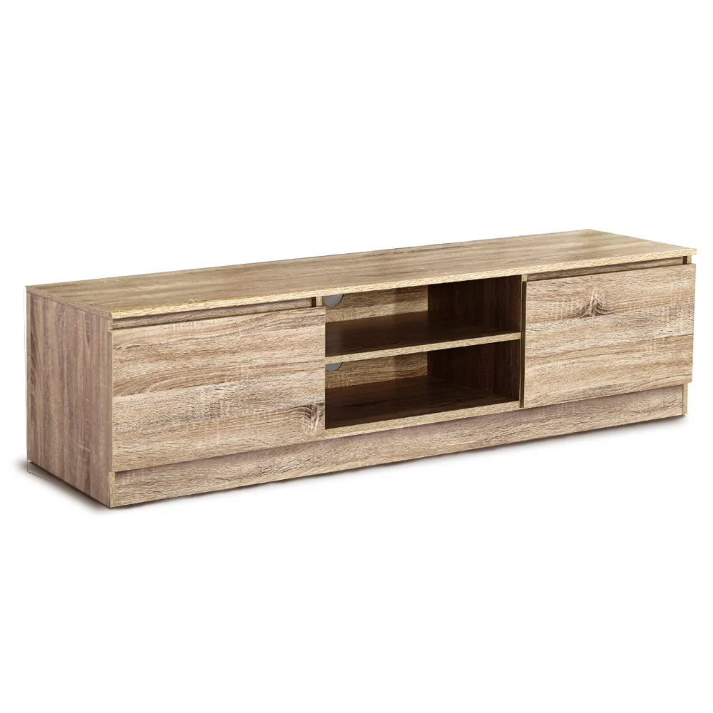 TV Cabinet Entertainment Unit 160cm Pine Charles - Image 2