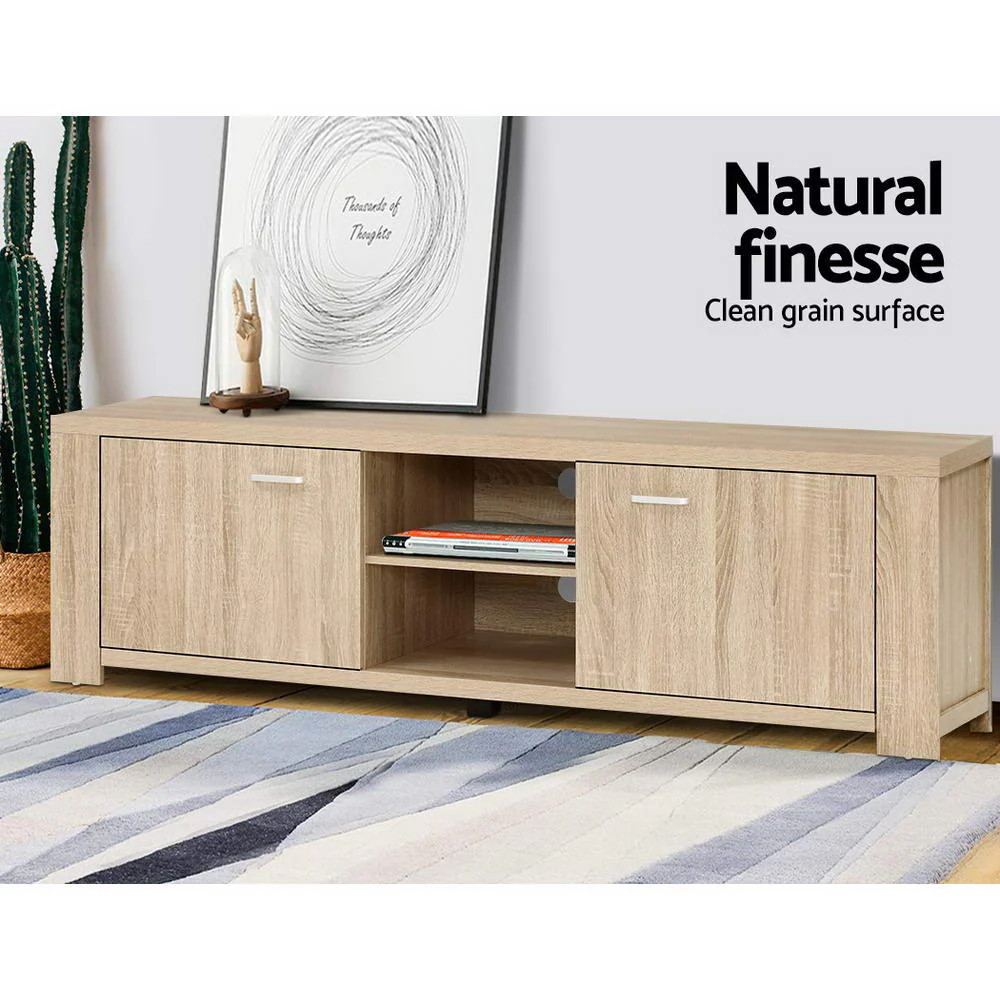 TV Cabinet Entertainment Unit 160cm Pine Maxi - Image 5