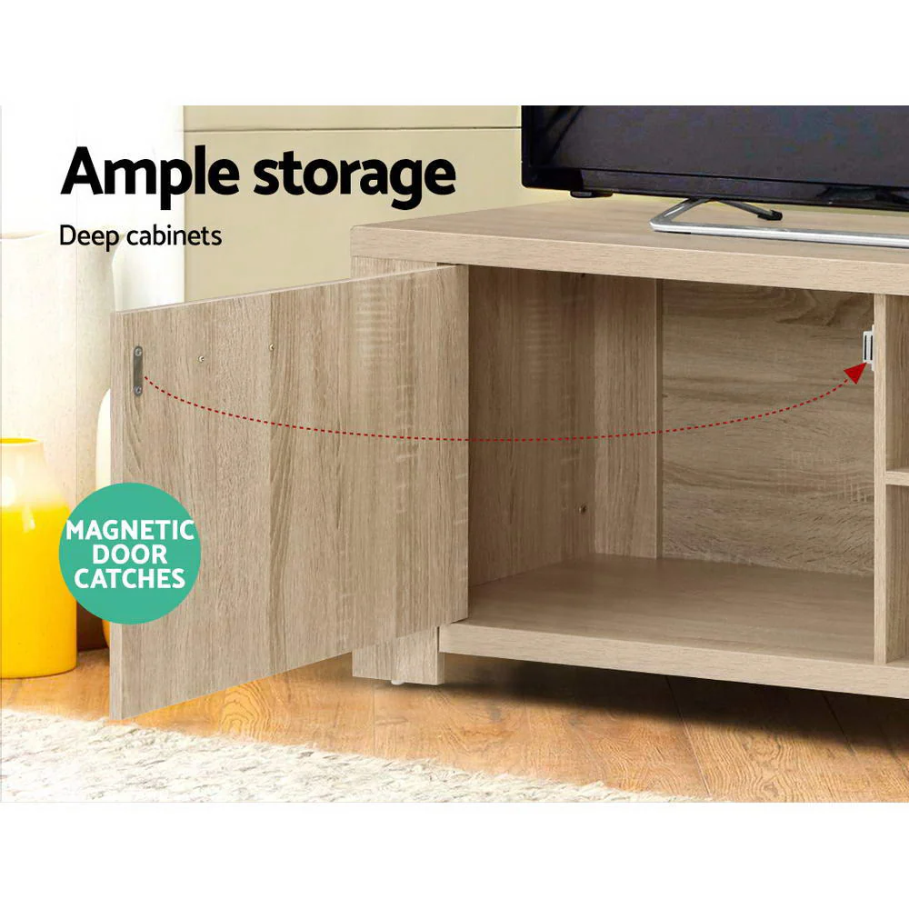 TV Cabinet Entertainment Unit 160cm Pine Maxi - Image 6