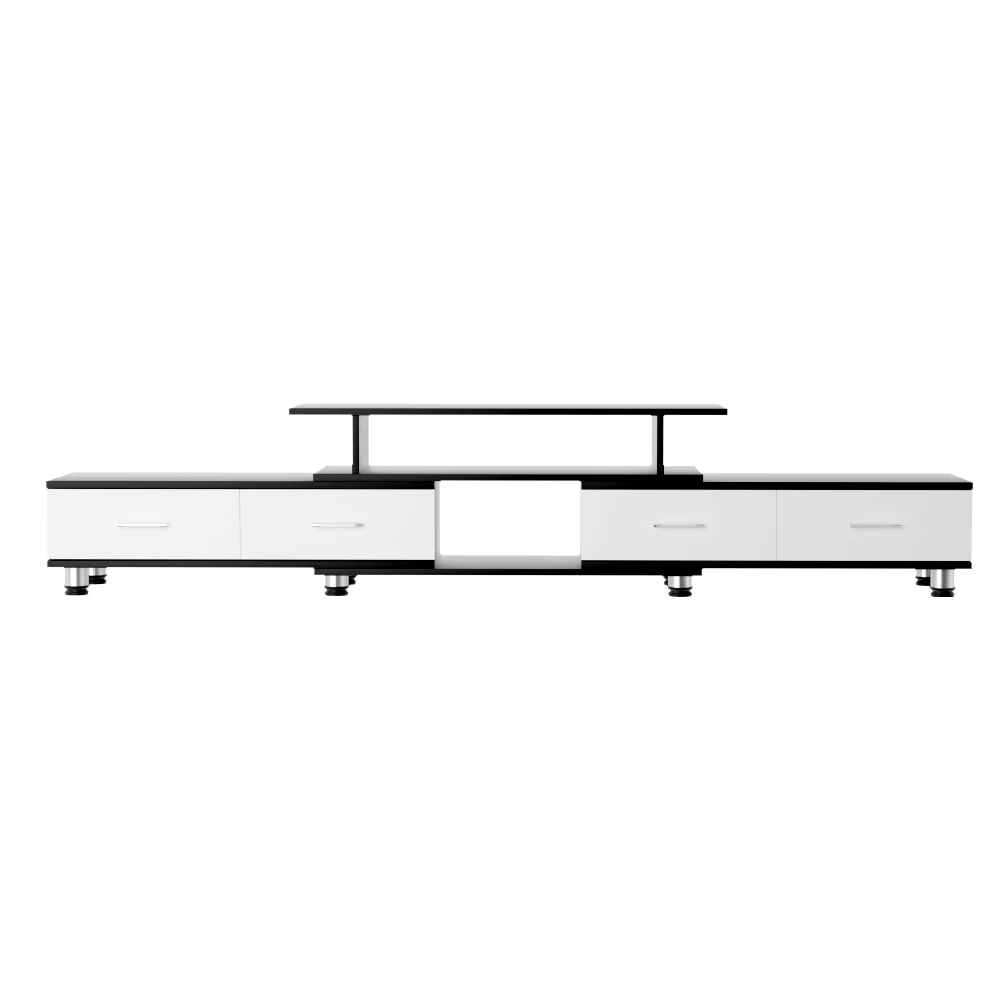 TV Cabinet Entertainment Unit Extendable 160CM To 220CM - Image 4