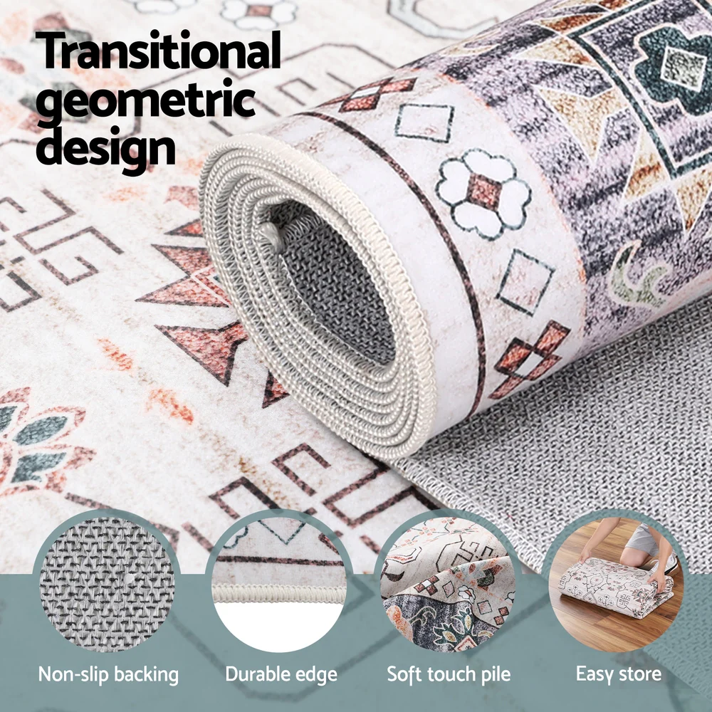 Washable Floor Rug 240X340cm Large Area Rug Modern Living Room Carpet - Image 4