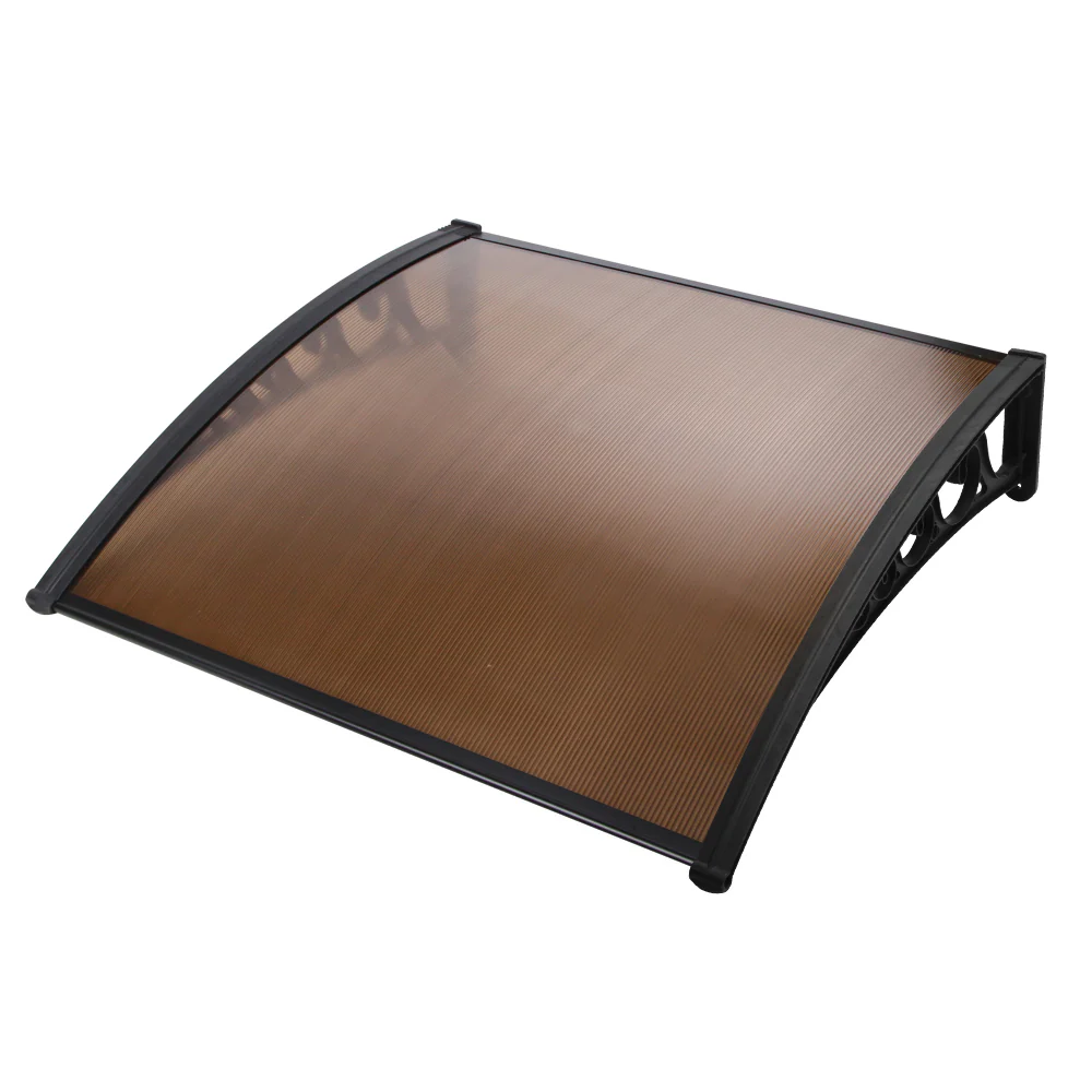 Window Door Awning 1mx1.2m Brown - Image 7