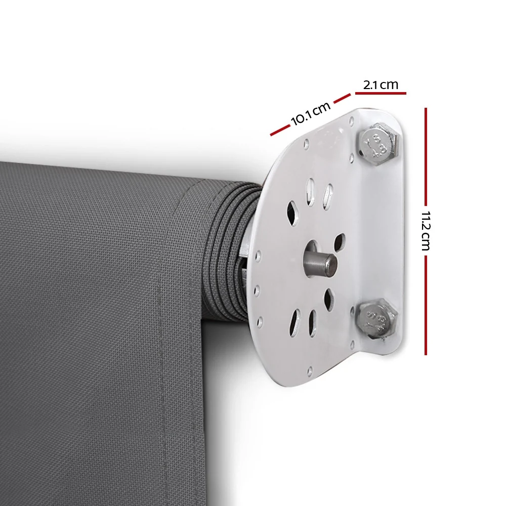 Window Fixed Pivot Arm Awning Patio Outdoor Blinds Retractable 2.8X2.1M - Image 3